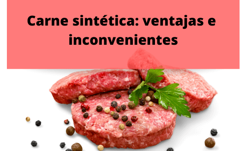carne sintética o artificial