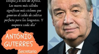 ONU sobre cambio climático en África