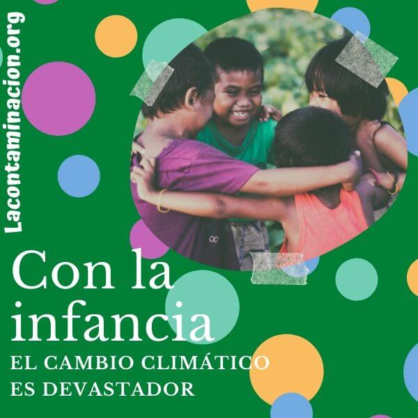 Cómo afecta el cambio climático a la niñez