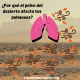 el polvo del desierto afecta los pulmones