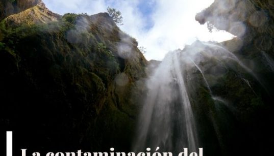 La contaminación del agua subterránea avanza a gran velocidad